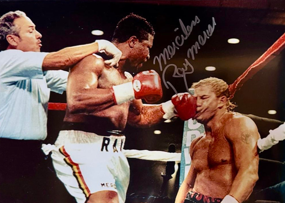 Ray Mercer signed 8x10 - Schwartz COA